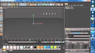 Cinema 4D Tutorial ( Random and Time Effectors)