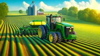 Day 5 Teaching My Real Farmer Dad Farming Simulator