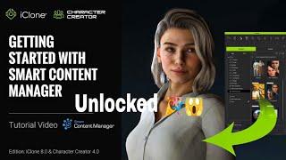 iclone 8 smart content manager  iclone 8 Resources pack || Character Creator 4.4