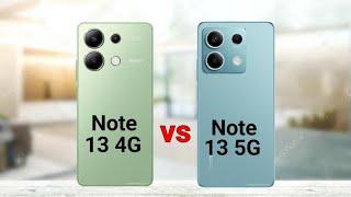 Redmi Note 13 4G vs Redmi Note 13 5G