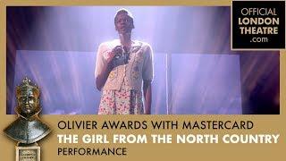 The Girl from the North Country performance at the Olivier Awards 2018 with Mastercard