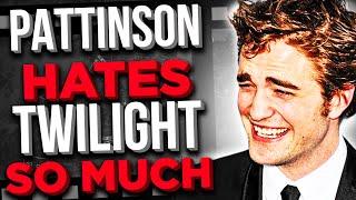 TOP 15 SHOCKING FACTS ABOUT ROBERT PATTINSON THAT YOU WANT TO FORGET