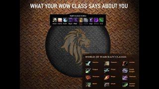 What your WoW class says about you (Warmane WotLK)