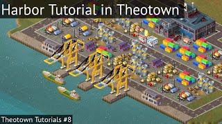 How to make Harbor in theotown - Theotown Tutorials #8
