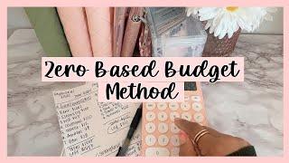 My Zero Based Budget Method. Super Simple| SimpleShopz| Budget With Me