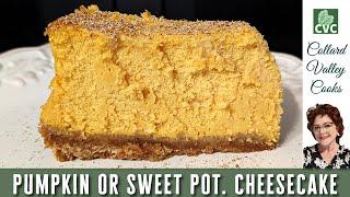 Pumpkin Cheesecake Recipe - Cooking From Scratch - Sweet Potato Cheesecake