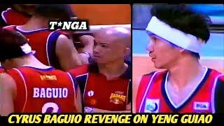 Coach YENG GUIAO Minura si CYRUS BAGUIO Then Baguio did this....Nagkamali si Coach Yeng