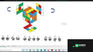 Playing Rubik's cube with Excel - Download