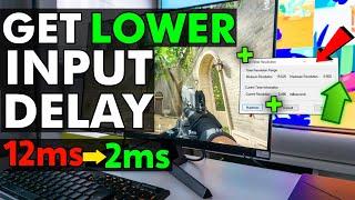 How To Lower INPUT DELAY In All GAMES & Fix Latency! - Get 0 Input Delay *2023*