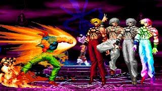 The King of Fighters (MUGEN) | Nuclear Ralf vs Orochi Team