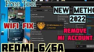 Redmi 6 & 6A Mi Account Remove WiFi FIX free NEW METHOD 2022 / MIUI 11 with TFT Module
