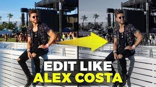 HOW TO EDIT PHOTOS LIKE ALEX COSTA | @AlexCosta Instagram Editing Tutorial