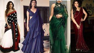 Latest saree designs 2021 | trendy fashion saree collection 2021 | #fashiondesigning #sareedesigns
