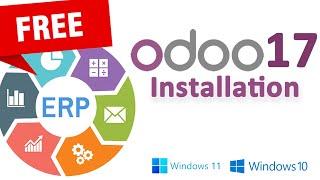how to install odoo 17 in windows