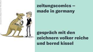 Zeitungscomics "Made in Germany" - Bernd Kissel & Volker Reiche beim Comicfestival München 2023