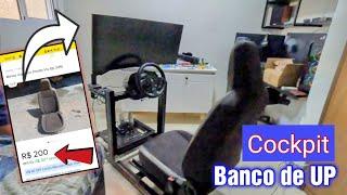 Cockpit com Banco de Carro, ficou TOP!!!