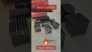 Custom size metal barbecues for commercial use for charcoal based tandoori / charcoal grill cooking