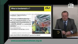 IPAF MEWP Familiarisation Toolbox Talk