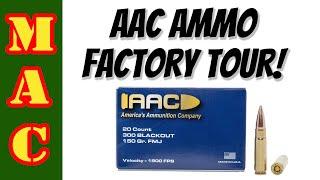 AAC Ammo Factory Tour! Much bigger than I thought!