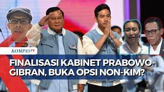 Finalisasi Rancangan Kabinet Prabowo-Gibran, Susunan Gemuk Akomodir Banyak Kepentingan?