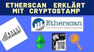 Etherscan ‍ erklärt mit Cryptostamp  | Deutsch |