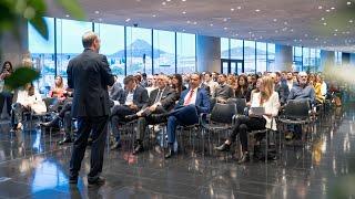 Harvard Business School MBA Students at the Acropolis Museum with Endeavor Greece Network