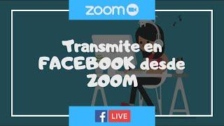  Transmitir ZOOM a Facebook con OBS Studio