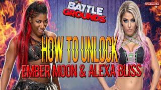 How to unlock Ember Moon & Alexa Bliss in WWE 2K Battlegrounds!