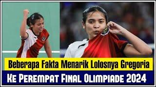 Beberapa Fakta Menarik !! Gregoria Lolos ke Perempat Final Olimpiade Paris 2024