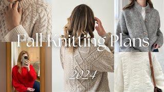 Fall Knitting Plans for 2024