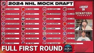 2024 NHL Mock Draft - Complete First Round Ft. Special Guests!