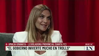 Amalia Granata: "Milei solo quiere que lo aplaudan"; +Entrevistas con Luis Novaresio