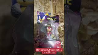 Here some stuff that I got from cyber Monday #sonictoys #sonicthehedgehog #sonicprime ￼