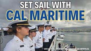 Interview w/President of California Maritime | Merger w/Cal Poly | Careers | US Maritime Security