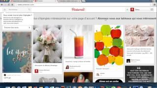 Supprimer un compte Pinterest