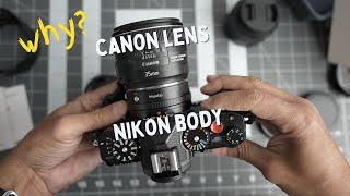 Using DSLR Canon lenses on Nikon Z? [Megadap EFTZ adapter]