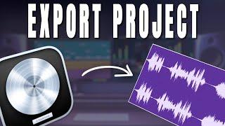 The Right Way To Export Your Project To MP3 or Wav File (Logic Pro X Tutorial)