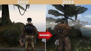 Transforming Morrowind: Vanilla vs Modded Comparison