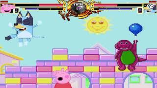 NICK54222 MUGEN: Peppa Pig VS Bluey