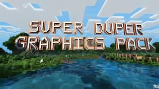 Minecraft: Super Duper Graphics Pack!!! - E3 2017 Trailer HD