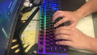 Coolermaster ck350 with gateron blue switch