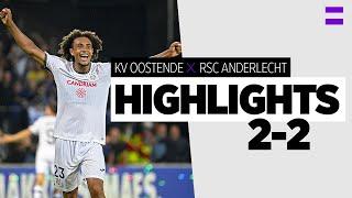 Highlights: KV Oostende - RSC Anderlecht | 2021-2022