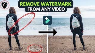 How to Remove WATERMARK from any Video in Filmora 12