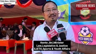 KENTO JINI,Minister at YOMCHA | Press Briefing | 27th Loum Bango Sports & Cultural Event