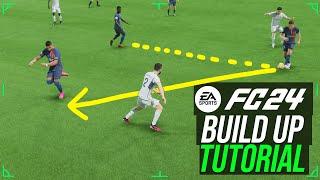 PRO "META" Build Up & Beating The Press Every Time (TUTORIAL) With Live Examples - EA FC 24