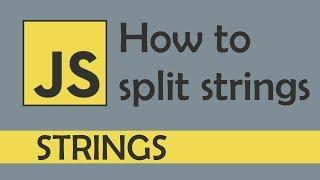 How to split strings in Javascript