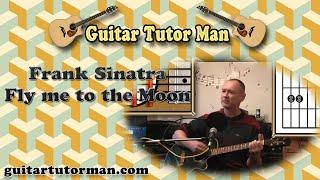 Fly Me To The Moon - Frank Sinatra etc. - Acoustic Guitar Lesson