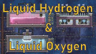 Oxygen Not Included - Tutorial Bites - Liquid Hydrogen & Liquid Oxygen
