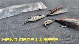 CUSTOM BUCKTAIL JIGS - PALMERS TACKLE FISHING LURES | SURF FISHING - UNBOXING - TREVALLY FISHING