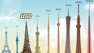 10 Самых Гигантских Конструкций из Лего